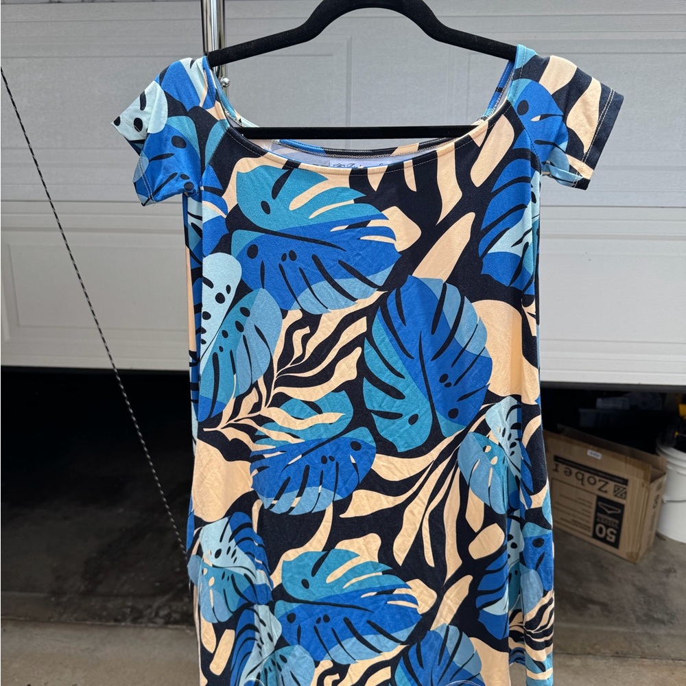 Fighting Eel off shoulder Mini Dress